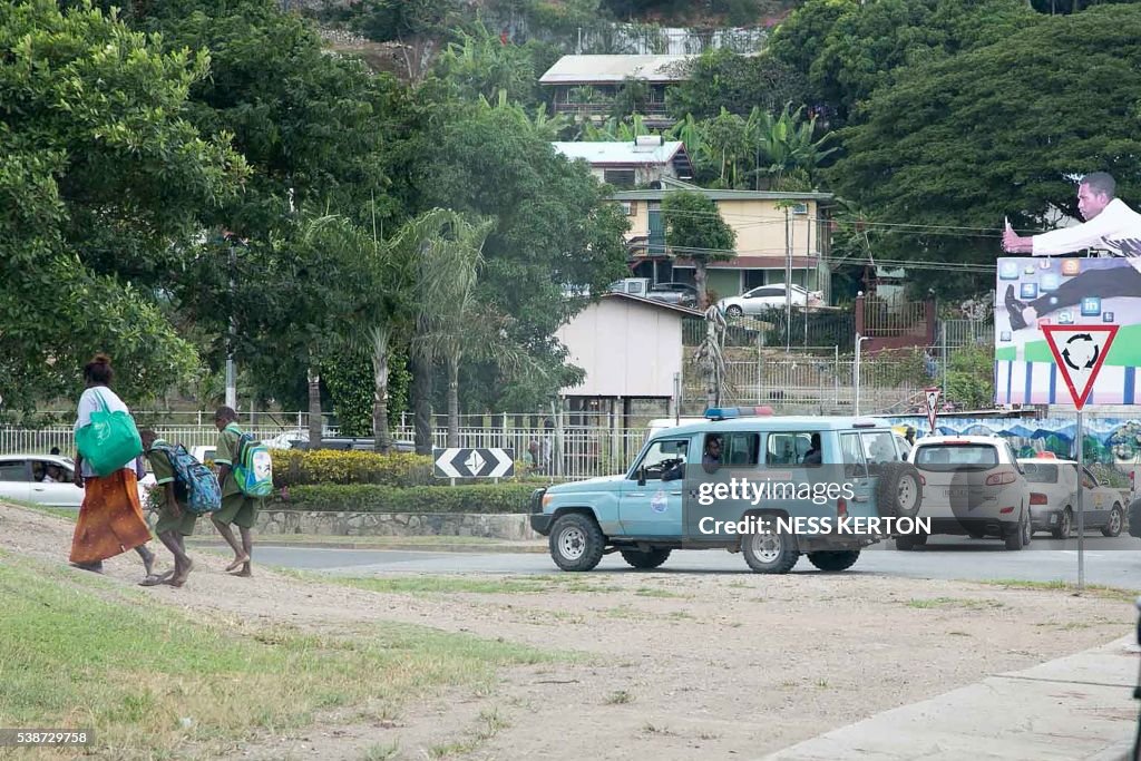 PNG-POLICE-STUDNETS-EDUCATION-UNREST-STUDENTS