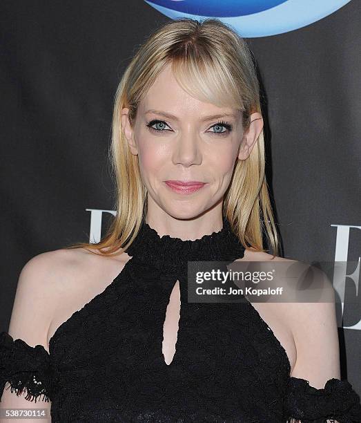 Actress Riki Lindhome arrives at ELLE Hosts Women In Comedy Event With July Cover Stars Leslie Jones, Melissa McCarthy, Kate McKinnon And Kristen...