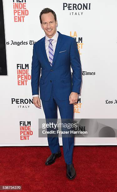 Actor Patrick Wilson attends the 2016 Los Angeles Film Festival "The Conjuring 2" Premiere at TCL Chinese Theatre IMAX on June 7, 2016 in Hollywood,...