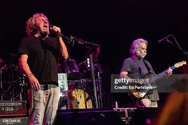 Sammy Hagar & Bob Weir perform with Dead & Company at The Fillmore on May 23, 2016 in San Francisco, California.