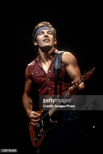 Bruce Springsteen circa 1984 in New York City.