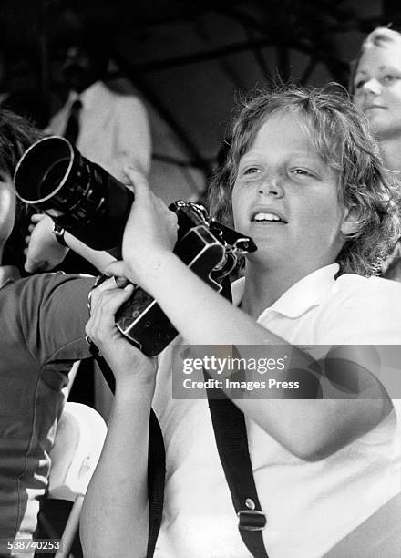 Ted Kennedy Jr. Circa 1974 in Forest Hills, Queens.