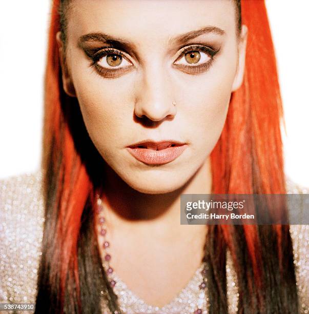 Singer Melanie C aka Sporty Spice of pop band the Spice Girls is photographed for the Observer on December 8, 1997 in Las Vegas, Nevada..