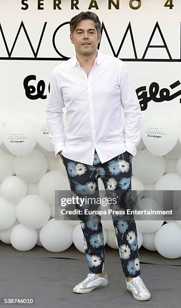 Jorge Vazquez attends 'Serrano 47 Woman' presentation at El Corte Ingles on June 7, 2016 in Madrid, Spain.