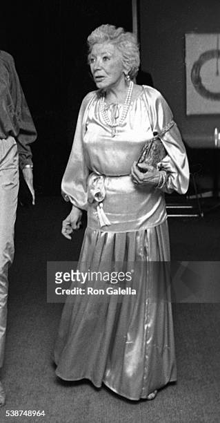 Dorothy Hammerstein attends Metropolitan Museum of Art Party on April 28, 1978 at Studio 54 in New York City.
