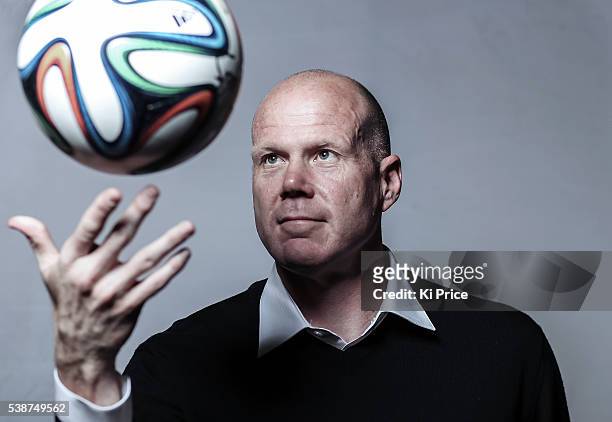 Footballer Brad Friedel is photographed for Goal.com on May 6, 2014 in London, England.