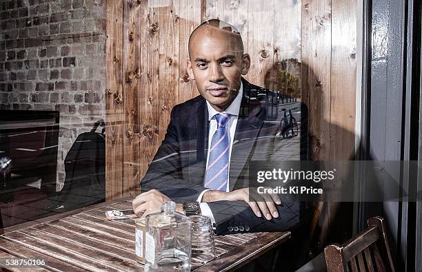 Labour party politician Chuka Umunna is photographed for the Times on May 16, 2014 in London, England.