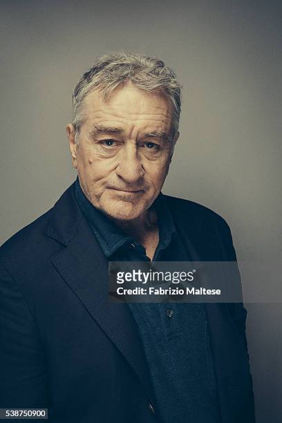 Actor Robert De Niro is photographed for The Hollywood Reporter on May 14, 2016 in Cannes, France.