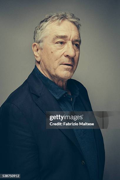 Actor Robert De Niro is photographed for The Hollywood Reporter on May 14, 2016 in Cannes, France.