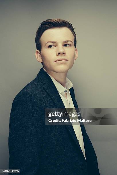 Actor Josh Wiggins is photographed for The Hollywood Reporter on May 14, 2016 in Cannes, France.