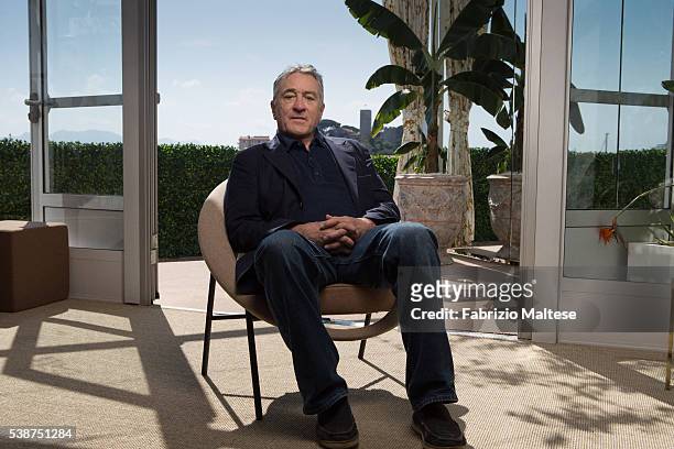 Actor Robert De Niro is photographed for The Hollywood Reporter on May 14, 2016 in Cannes, France.