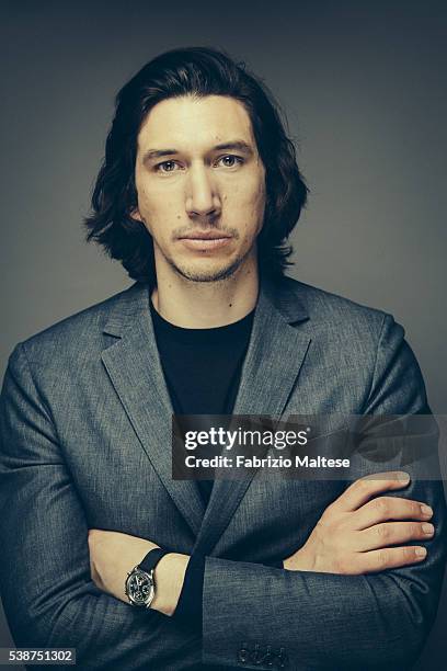 Actor Adam Driver is photographed for The Hollywood Reporter on May 14, 2016 in Cannes, France.