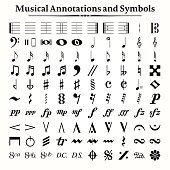 Musical Symbols and Annotations