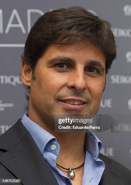 Bullfighter Francisco Rivera Ordonez AKA Fran Rivera attends the 'Basel Seiko' photocall at Seiko store on June 8, 2016 in Madrid, Spain.