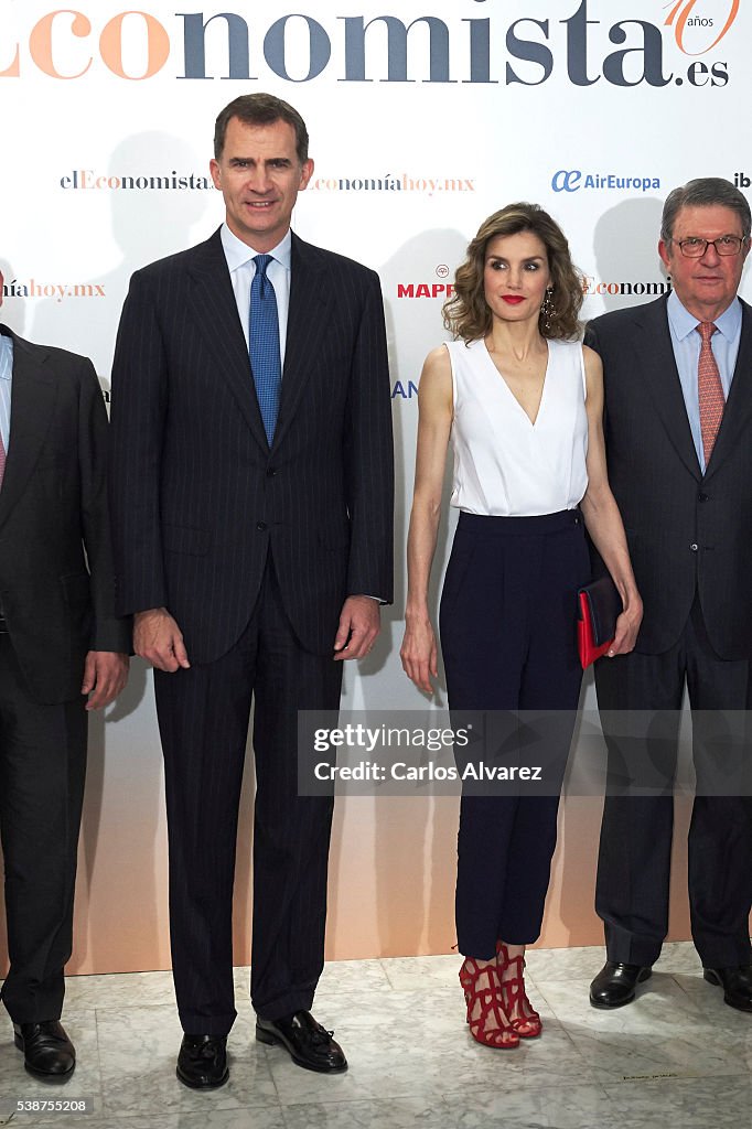 Spanish Royals Attend 'El Economista' 10th Anniversary