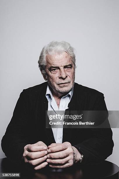 Actor Jacques Weber is photographed for Self Assignment on May 5, 2016 in Paris, France.