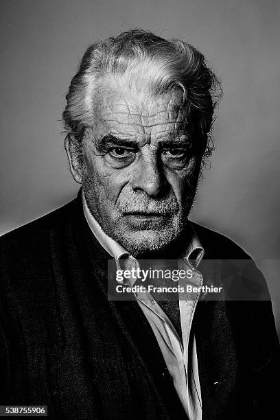 Actor Jacques Weber is photographed for Self Assignment on May 5, 2016 in Paris, France.