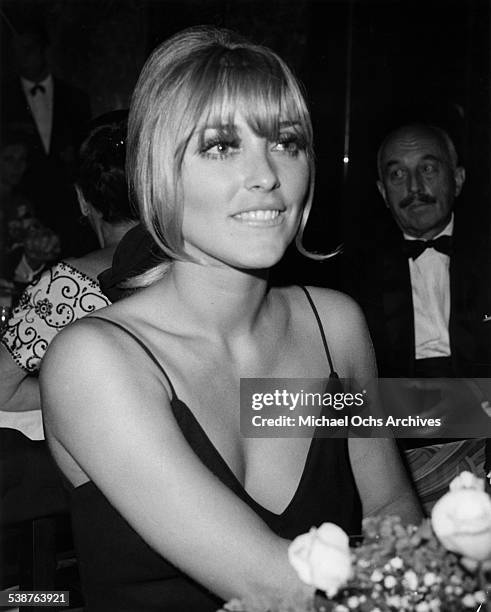 Actress Sharon Tate attends an event in Los Angeles,CA.