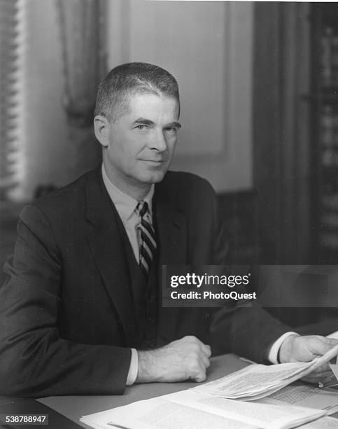 Archibald Cox, Solicitor General of the United States under the Kennedy Administration, Washington DC, January 15, 1961.