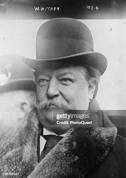 President William Howard Taft, Washington DC, late 1900s or early 1910s.