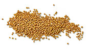 heap of mustard seeds