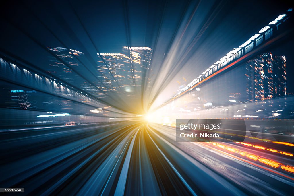 Speed - Train in Tokyo