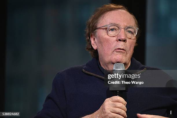 James Patterson attends the AOL Build Speaker Series - James Patterson, "MasterClass" at AOL Studios In New York on June 8, 2016 in New York City.