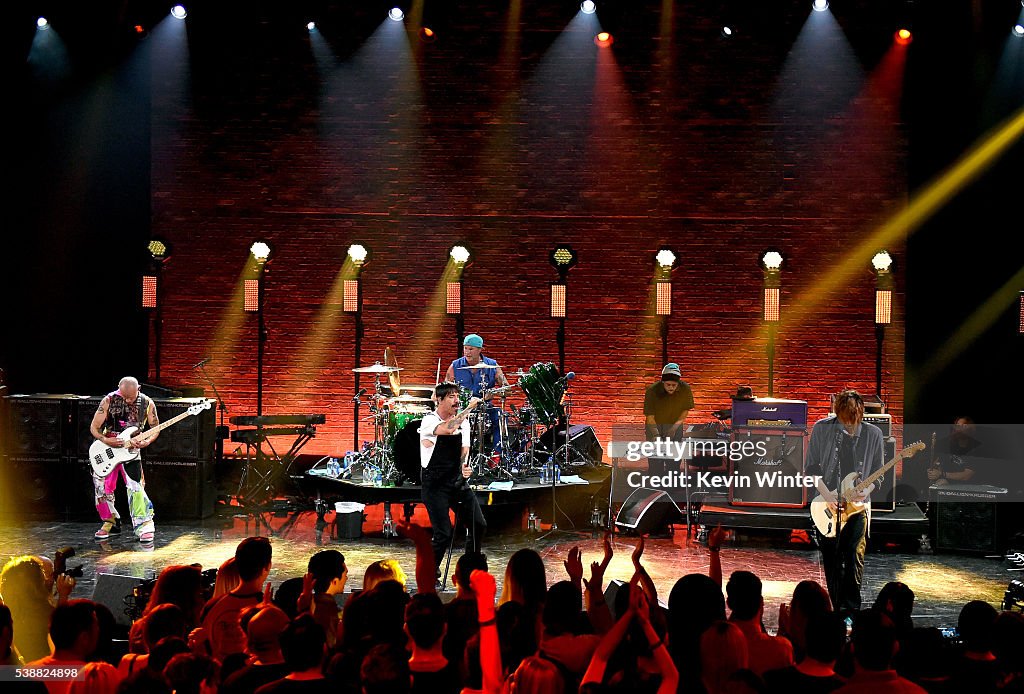 Red Hot Chili Peppers iHeartRadio Album Release Party On AT&T LIVE