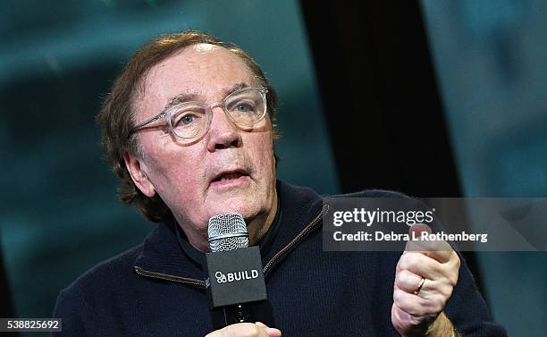 Author James Patterson attends the AOL Build Speaker Series-James Patterson,"MasterClass" at AOL Studios In New York on June 8, 2016 in New York City.