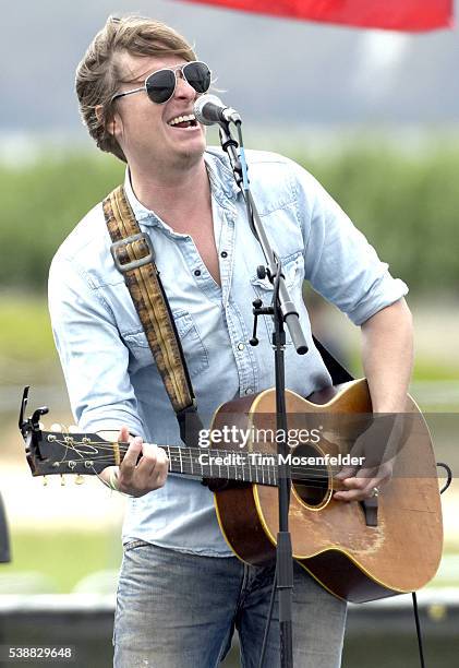 Blake Christiana of Yarn performs during Bernie Sanders, "A future to believe in San Francisco GOTV Concert" at Crissy Field San Francisco on June 6,...