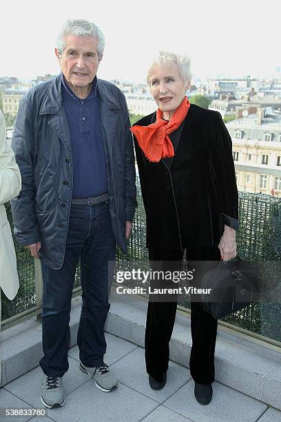 Director Claude Lelouch and Singer Nicole Croisille attend the 5th Champs Elysees Film Festival Opening Ceremony at Drugstore Publicis on June 7,...