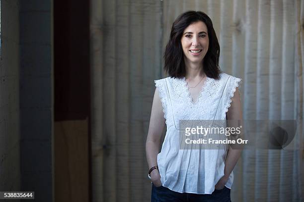 Aline Brosh McKenna creator of 'Crazy Ex-Girlfriend' is photographed for Los Angeles Times on April 18, 2016 in Los Angeles, California. PUBLISHED...