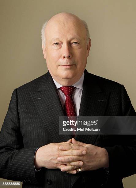 Novelist, director, and screen writer Julian Fellowes is photographed for Los Angeles Times on April 29, 2016 in Los Angeles, California. PUBLISHED...