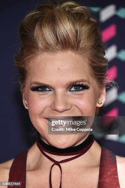 Musical artist Natalie Stovall attends the 2016 CMT Music awards at the Bridgestone Arena on June 8, 2016 in Nashville, Tennessee.