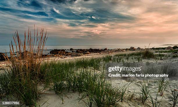 beaches of ri - rhode island stock pictures, royalty-free photos & images