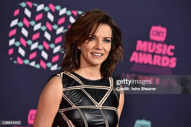 Artist Martina McBride attends the 2016 CMT Music awards at the Bridgestone Arena on June 8, 2016 in Nashville, Tennessee.