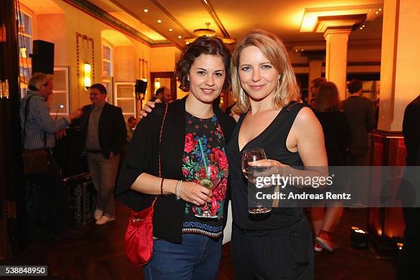 Kerstin Landsmann attends the Film- und Medienstiftung NRW summer party on June 8, 2016 in Cologne, Germany.