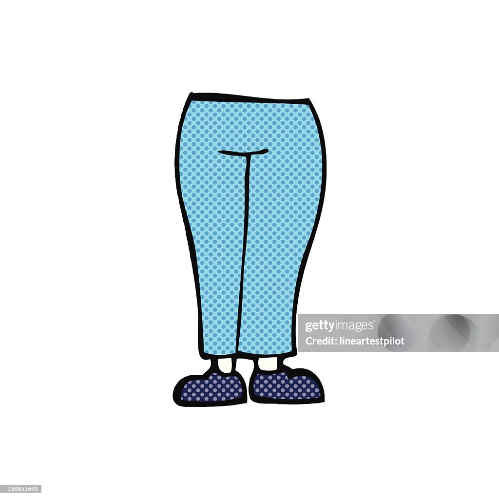 Comic Cartoon Legs High-Res Vector Graphic - Getty Images