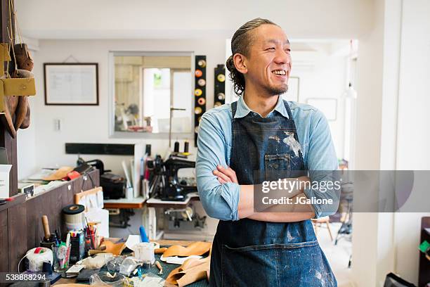 portrait of a craftsman - fine art portrait 個照片及圖片檔