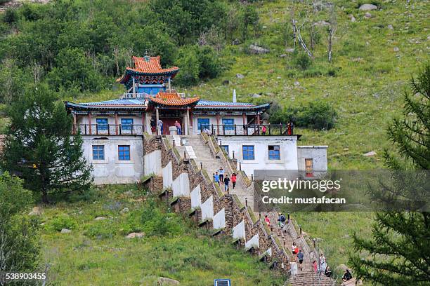 aryaval moastery - history of buryatia stock pictures, royalty-free photos & images