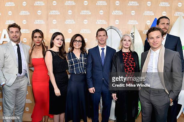 Actor Scott Speedman, actress Daniella Alonso, actress Molly Gordon, TNT EVP Original Programming Sarah Aubrey, actor Shawn Hatosy, actress Ellen...