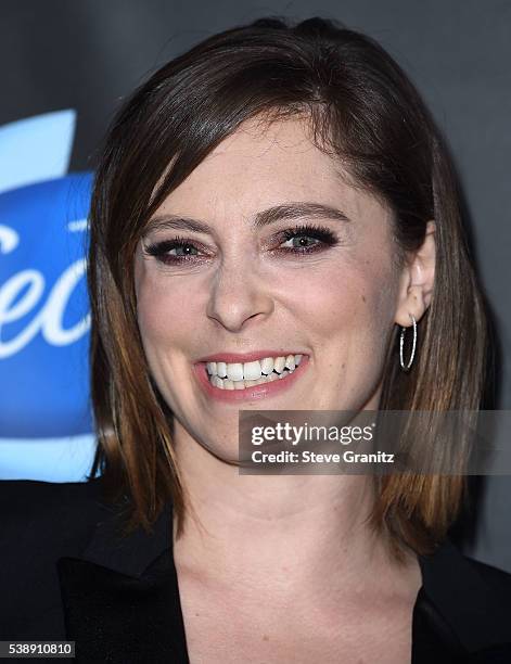 Rachel Bloom arrive at the ELLE Hosts Women In Comedy Event With July Cover Stars Leslie Jones, Melissa McCarthy, Kate McKinnon And Kristen Wiig at...