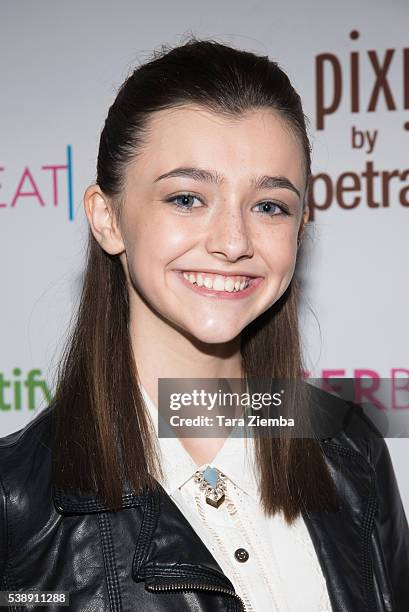 Actress Ashley Boettcher attends the TigerBeat Launch event at The Argyle on May 24, 2016 in Hollywood, California.