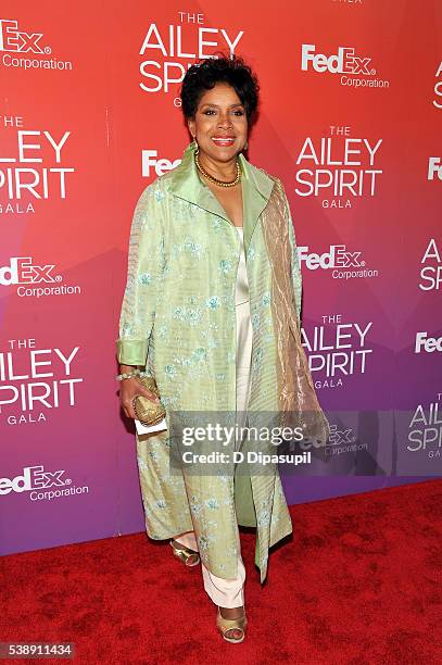 Phylicia Rashad attends the 2016 Ailey Spirit Gala at David H. Koch Theater at Lincoln Center on June 8, 2016 in New York City.