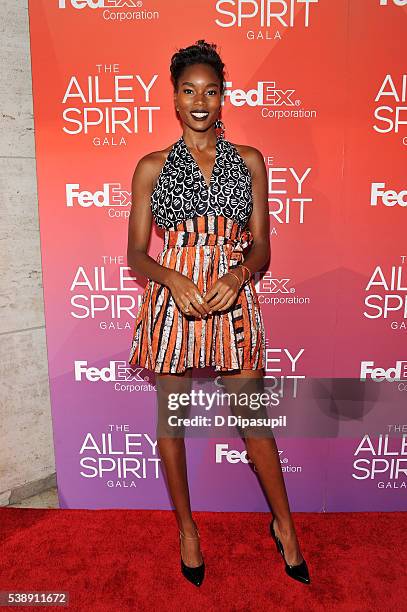 Damaris Lewis attends the 2016 Ailey Spirit Gala at David H. Koch Theater at Lincoln Center on June 8, 2016 in New York City.