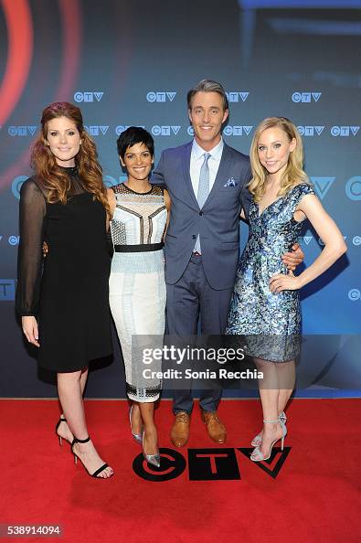 Lindsey Deluce, Anne-Marie Mediwake, Ben Mulroney and Kelsey