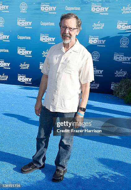 President of Walt Disney Animation Studios and Pixar Animation Studios Edwin Catmull attends the world premiere of Disney-Pixar's 'Finding Dory' at...