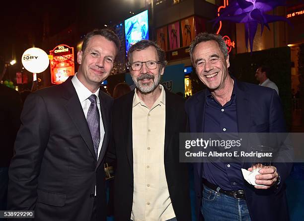 President of Walt Disney Studios Motion Picture Production, Sean Bailey, President of Walt Disney Animation Studios and Pixar Animation Studios Edwin...