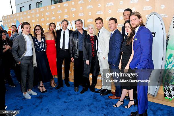 Finn Cole, TNT EVP Original Programming Sarah Aubrey, actress Daniella Alonso, Executive Producer Jonathan Lisco, Executive Producer John Wells,...