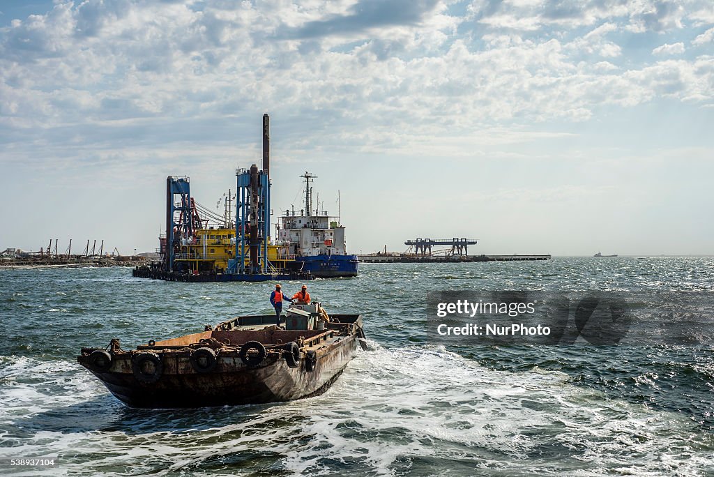 Fish processing in Walvis Bay